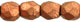 Fire-Polish 3mm : Matte - Metallic Copper