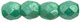 Fire-Polish 3mm : Luster - Lt Green Turquoise