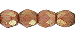 Fire-Polish 3mm : Metallic Suede - Gold (50pcs)