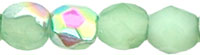 Fire-Polish 3mm : Milky Peridot - Vitral