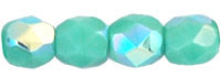 Fire-Polish 3mm : Turquoise AB