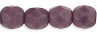 Fire-Polish 4mm : Opaque Purple