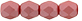 Fire-Polish 4mm : Powdery - Pastel Maroon