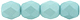 Fire-Polish 4mm : Powdery - Pastel Turquoise
