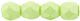 Fire-Polish 4mm : Powdery - Pastel Lime