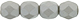 Fire-Polish 4mm : Powdery - Pastel Gray