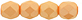 Fire-Polish 4mm : Powdery - Pastel Orange