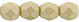 Fire-Polish 4mm : Powdery - Beige