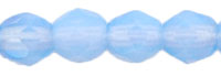 Fire-Polish 4mm : Lt Milky Sapphire