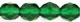 Fire-Polish 4mm : Green Emerald