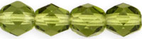 Fire-Polish 4mm : Olivine