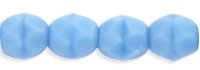 Fire-Polish 4mm : Sky Blue Coral