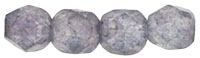 Fire-Polish 4mm : Luster - Stone Gray