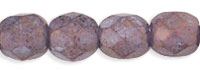 Fire-Polish 4mm : Luster - Stone Amethyst