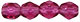 Fire-Polish 4mm : Fuchsia