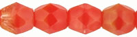 Fire-Polish 4mm : Tropical - Coral