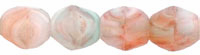 Fire-Polish 4mm : HurriCane Glass - Raspberry Mint Ice Cream
