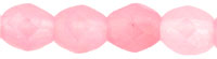 Fire-Polish 4mm : HurriCane Glass - Matte - Fuzzy Peach