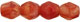Fire-Polish 4mm : HurriCane Glass - Glowing Embers