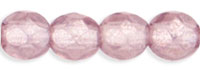 Fire-Polish 4mm : Luster - Med Amethyst
