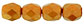 Fire-Polish 4mm : Halo Ethereal - Sandalwood