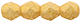 Fire-Polish 4mm : Honey Shimmer Milky White