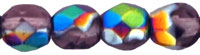 Fire-Polish 4mm : Lt Amethyst - Vitral