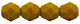 Fire-Polish 6mm : Goldenrod