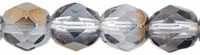 Fire-Polish 6mm : Luster - Transparent Smoke - 1/2 Coat