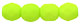 Fire-Polish 6mm : Neon Lime