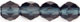 Fire-Polish 6mm : Montana Blue