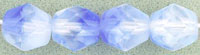 Firepolish 6mm : Arctic Blue/Milky White