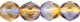 Firepolish 6mm : Dual Coated - Cantaloupe/Grape