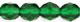 Fire-Polish 6mm : Green Emerald