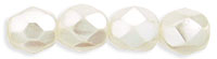Pearl Coat - Firepolish 6mm : Pearl - Snow
