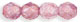Firepolish 6mm : Luster - Stone Pink