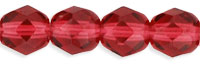 Fire-Polish 6mm : Hot Pink