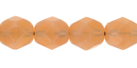 Fire-Polish 6mm : Milky Apricot