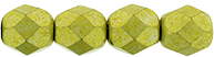 Firepolish 6mm : ColorTrends: Saturated Metallic Primrose Yellow