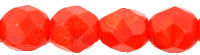 Firepolish 6mm : Opal - Siam Ruby