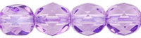 Pearl Coat - Fire-Polish 6mm : Coated - Lt Tanzanite