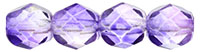 Fire-Polish 6mm : Blue/Violet