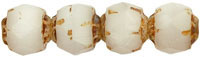Renaissance Fire-Polish 6mm : Opaque White - Picasso