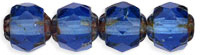 Renaissance Fire-Polish 6mm : Sapphire - Picasso