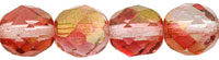 Fire-Polish 8mm : Luster - Transparent Pink