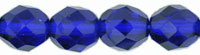 Fire-Polish 8mm : Cobalt