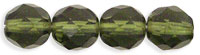 Fire-Polish 8mm : Dk Olive