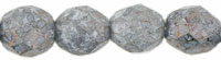 Fire-Polish 8mm : Luster - Stone Gray