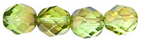 Fire-Polish 8mm : Chrysolite - Celsian