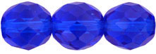 Fire-Polish 10mm : Sapphire